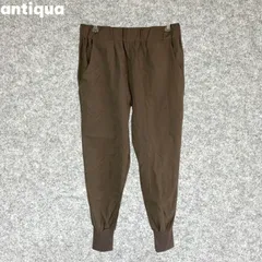 antiqua カーキ イージーパンツ ジョガー ウエストゴム Mサイズ