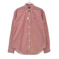 【RALPHLAUREN】ストライプボタンダウン長袖シャツ
