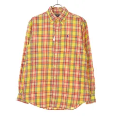 【RALPHLAUREN】チェックボタンダウン長袖シャツ
