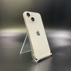 iPhone 13 mini 256GB スターライト au 白ロム 動作確認済 77%【全額返金保証】【最速発送】