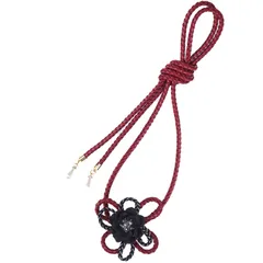 【特価商品】着物小物 レディース 和装アクセサリー 飾り紐 浴衣 振袖 帯飾り 成人式 帯締め 卒業式 フェイクパール [TOuWA] 四葉