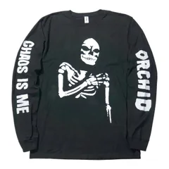 新品 正規品 Orchid ロングスリーブシャツ Chaos Is Me 激レア バンドT 90s 激情系