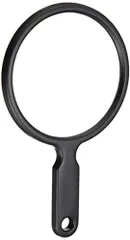 【中古】【非常に良い】ヤマムラ ハンドミラー S ブラック S-600 鏡/Φ93mm