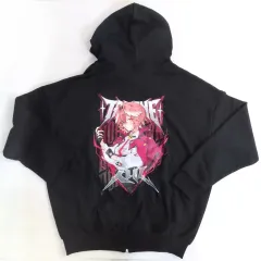 【中古】アウターウェア 鷹嶺ルイ ロック風パーカー ブラック フリーサイズ 「バーチャルYouTuber ホロライブ 鷹嶺ルイ 誕生日記念2025」