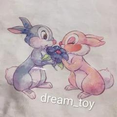 Disney『サンパー＆ミス・バニー』フリル付きトートバッグ♡ホワイト×ピンク