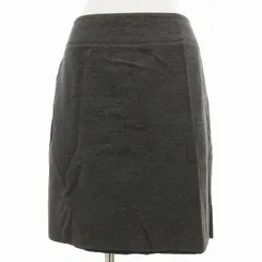 ユナイテッドアローズ A DAY IN THE LIFE UNITED ARROWS 美品 台形スカート ミニ タイト 36 グレー /FF ■GY14