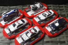 警察車両コレクション 全6種 ミニカー 高速 パトカー 白バイ 覆面パトカー 警視庁