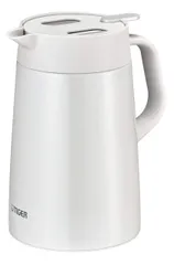 【中古】【非常に良い】タイガー 保温 保冷 卓上ポット 大容量 1.2L ホワイト PWO-A120Wのサムネイル
