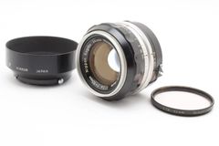【現状品 メタルレンズフード付】Nikon ニコン NIKKOR-S Auto 50mm 1.4 Nippon Kogaku MFレンズ #4016-4