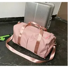 ボストンバッグ　ボストン　ナイロンバッグ　ショルダー　スポーツバッグ　旅行かばん　肩掛け　撥水加工　大容量　スポーツジム　ゴルフバッグ　靴収納可　鞄　アウトドア　旅行　トラベル　かっこいい　オシャレ　撥水　A4　無地　大人　男女兼用　シューズ入れ　多収納　鞄