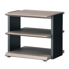 【中古】【非常に良い】ハヤミ工産 オーディオラック 棚板1枚付き ブラウン J-4560