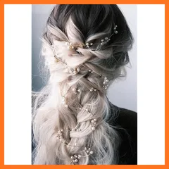 【新品】 Famihot ヘッドドレス 花嫁 髪飾り パール 星リーフ ウェディング カチューシャ クリスタル 手作り 花かんむり 2枚固定ヘアピン付き 結婚式/披露宴/発表会/卒業式/成人式/入学式/パーティーダンスにも 和装用 ヘアアクセサリー 100 0