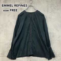 EMMEL REFINES ユナイテッドアローズ ビッグカラーブラウス シアー 