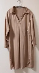 one way スキッパーシャツワンピース