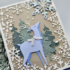 新品カッティングダイ【クリスマスツリー】ダイカット／アルバム