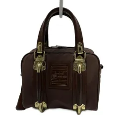 PIERO GUIDI(ピエログイッディ) ハンドバッグ - ブラウン レザー