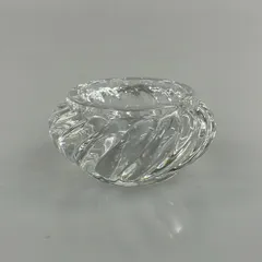 完全未使用品 希少 バカラ キャンドルホルダー 箱に難ありますが中身は