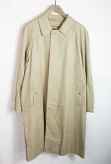 90s Vintage Burberrys バーバリーズ ステンカラー ノバチェック 比翼ボタン コート bbb55-940-72 ベージュ ヴィンテージ 本物 816P★2