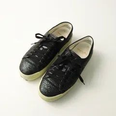サンローランパリ Saint Laurent PARIS プラットフォーム グリッタースニーカー 37/24cm グレー┃厚底シューズ【2400014574432】のサムネイル