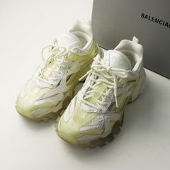 正規品]BALENCIAGA Triple S ホワイト/イエロー24.5cm - メルカリ