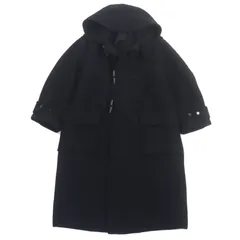 美品▼blurhms ブラームス BROOTS22F01 ウール100% トグルボタン ルーツストック メルトンオーバー ダッフルコート 00 約Sサイズ 正規品 美品▽blurhms ブラームス BROOTS22F01 ウール100% トグルボタン