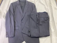 HUGO BOSS（ヒューゴボス） トラベルスーツ 上下セット カラー：ネイビーストライプ サイズ：XL相当（海外サイズ：54 / 44R）のサムネイル