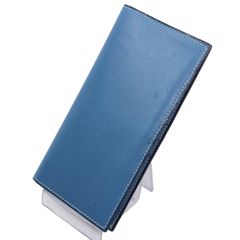 Valextra ヴァレクストラ 長財布 ネイビー - メルカリ