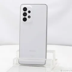 中古品〕 Galaxy A53 5G 128GB オーサムホワイト SCG15 au SIMフリー