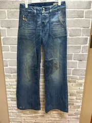 【B1-23】◇DIESEL    26サイズ　デニムパンツ　ブルー　無地