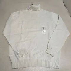 ユニクロ メンズ HEATTECH タートルネック ニットセーター XL オフホワイト ブラック レッド ブルー ダークグレー