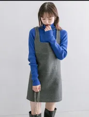 mystic 起毛ZIPミニワンピース