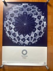 야로 아사오 TOKOLO ASAO / 2020년 도쿄 올림픽 공식 아트 포스터 B2 사이즈 (515x728mm)