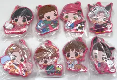 BATTLE OF TOKYO Astro9×SANRIO CHARACTERS スペシャルラバーマスコット 全8種セット カプセルトイ フルコンプ