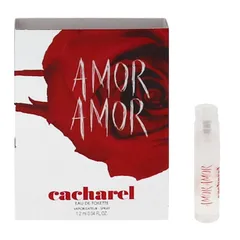 キャシャレル アモール アモール （チューブサンプル) EDT・SP 1.2ml 香水 フレグランス AMOR AMOR CACHAREL 新品 未使用のサムネイル