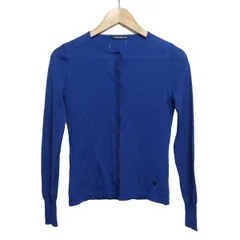 VIVIENNE TAM(ヴィヴィアンタム) カーディガン サイズ0 XS レディース - ブルー×黒 長袖