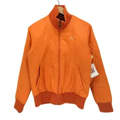 プーマ PUMA スタンドネック 背面ステッチデザイン ジップアップ パテッド ジャケット レディース import：L 