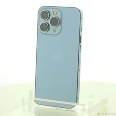 〔中古品〕 iPhone13 Pro 512GB シエラブルー MLV03J／A SIMフリー 〔ネットワーク利用制限▲〕【344】