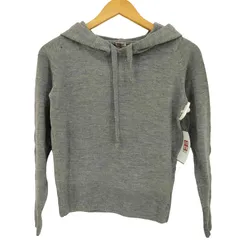 ジョンスメドレー JOHN SMEDLEY 英国製 メリノウール ニット プルオーバーパーカー レディース  XXS