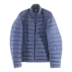 HUGO BOSS (ヒューゴボス) ロゴプリント 中綿ジャケット ジップアップジャケット ネイビー 10242263のサムネイル
