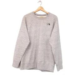 THE NORTH FACE(ノースフェイス) トレーナー サイズL レディース美品  - ライトグレー 長袖