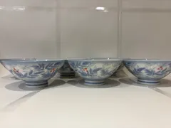 【まとめ売り】来客用 ご飯茶碗 6個セット 和食器 草花模様