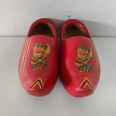 〇オランダ木靴 サイズ記載なし 赤