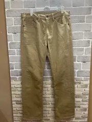 【C1-17】◇ Levi's Lサイズ　ストレートパンツ　ベージュカラー