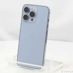 〔中古品〕 iPhone13 Pro 512GB シエラブルー MLV03J／A SIMフリー【262】