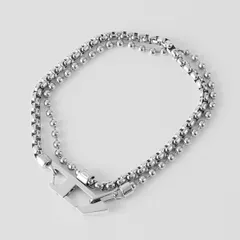 新品 ディーゼル DIESEL ブレスレット チェーンブレスレット シルバー