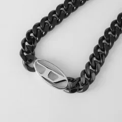 新品 ディーゼル DIESEL ネックレス シルバー