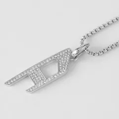 新品 ディーゼル DIESEL ネックレス ペンダントネックレス シルバー