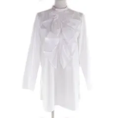 ★mojyoko様専用★極美品★YOKO CHAN ヨーコチャン 2024年製 YCB-424-450 フリルデザイン 長袖 ブラウス ホワイト F （レディースMサイズ相当） 日本製 正規品 レディース