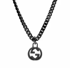 GUCCI グッチ インターロッキング ネックレス ペンダント SV925