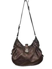 【中古】【難あり】LOUIS VUITTON　ルイヴィトン　ショルダーバッグ　ブラウン　モノグラムマヒナ＿s23＿セルモアから出品＿s-0758-r23